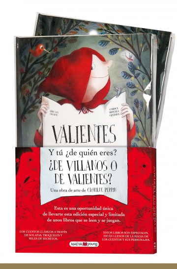 Ediciones Maeva - Libros para los que aman los libros - Villanos y  Valientes (pack dúo)